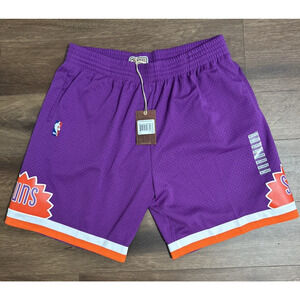 Men's Medium Mitchell & Ness NBA Phoenix Suns 1991/92 Swingman Shorts Purple 2XL